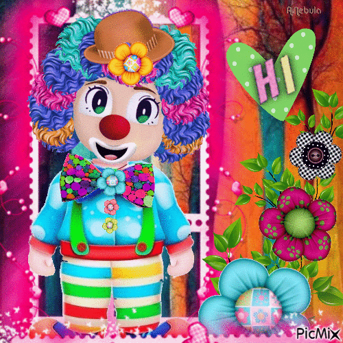 Clown-contest - Free animated GIF