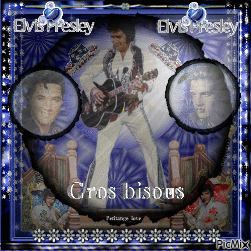 Elvis Presley - Zdarma animovaný GIF