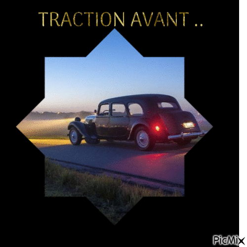 TRACTION AVANT - Free animated GIF