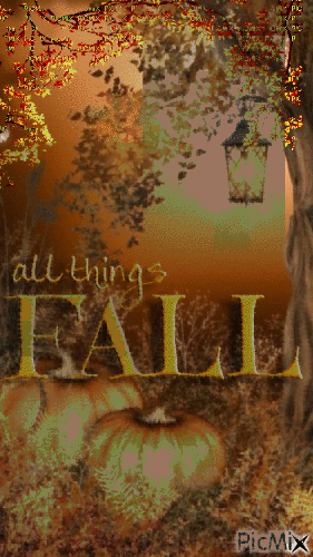 All Things Fall. 🙂🍁🍂 - Nemokamas animacinis gif