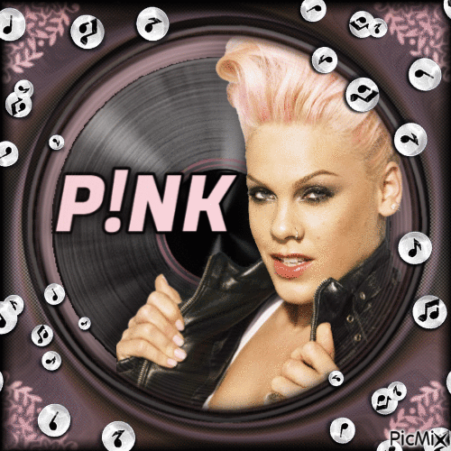 Favorite Singer-Pink-RM-03-10-23 - Free animated GIF