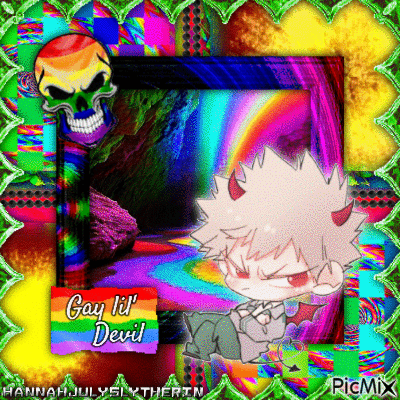 [=]Bakugo - Gay lil' Devil[=] - Zdarma animovaný GIF