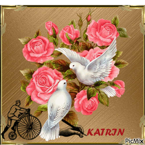 cadeau de mon amie  Katrin  ( katrinka ) ♦ - Δωρεάν κινούμενο GIF