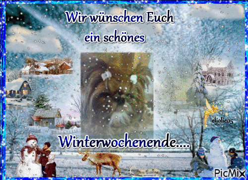 Winterwochenende - Bezmaksas animēts GIF