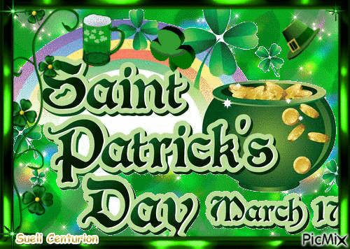 Dia de São Patrick - Ingyenes animált GIF