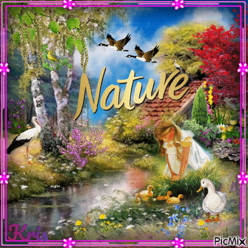 La beauté de la Nature - Zdarma animovaný GIF