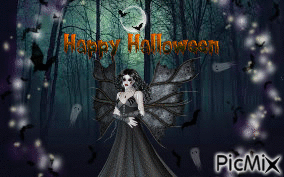 Halloween mystère - GIF animado gratis