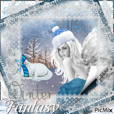 winter fantasy - 無料のアニメーション GIF