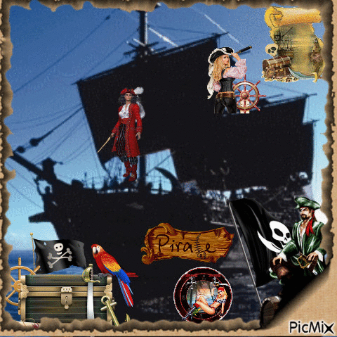 Pirates - Бесплатный анимированный гифка