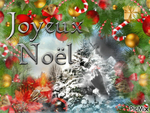 Joyeux Noel - Free animated GIF
