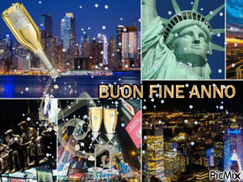 BUON FINE ANNO - 無料のアニメーション GIF