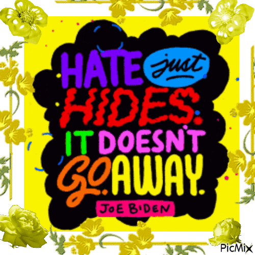 Hate Just Hides - Bezmaksas animēts GIF