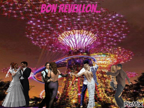 Bon Réveillon - Δωρεάν κινούμενο GIF