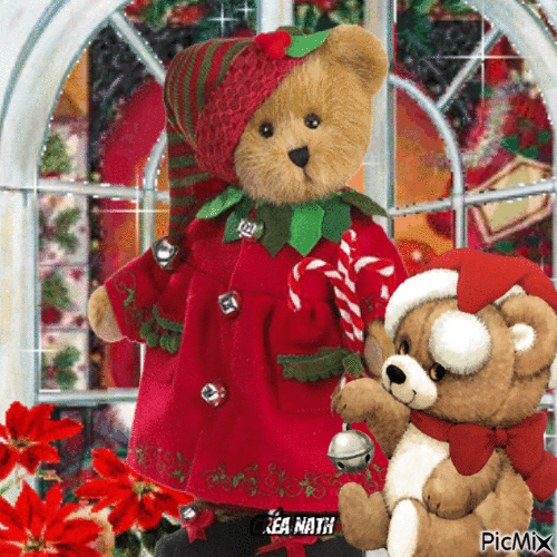 Teddy 🎅🎅 - GIF animado gratis