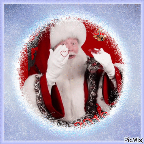 Félicitations 🎍 🎅 🎄 🎉 🎊du Père Noël - GIF animado grátis