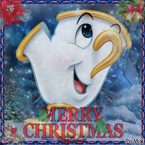 Merry Magical Christmas - Animovaný GIF zadarmo