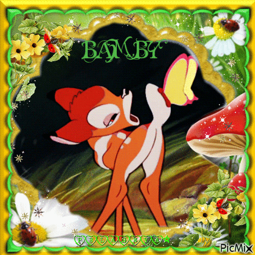 Bamby - Darmowy animowany GIF