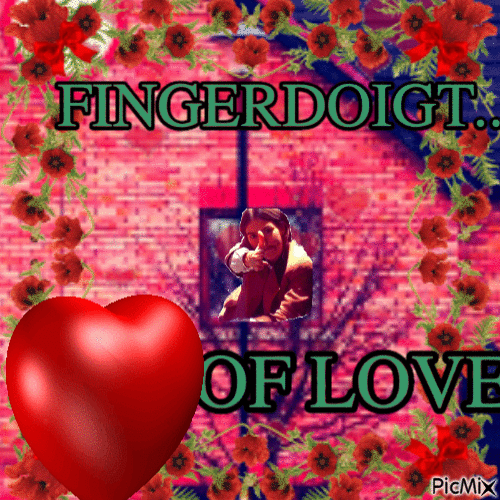 Fingerdoigt of love - Бесплатный анимированный гифка