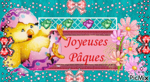 Joyeuses paques  30 03 - GIF animado gratis
