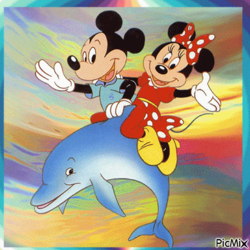 Mickey et Minnie - Бесплатни анимирани ГИФ