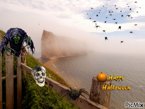 joyeux Halloween - Безплатен анимиран GIF