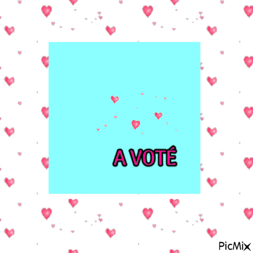 A VOTE - Безплатен анимиран GIF
