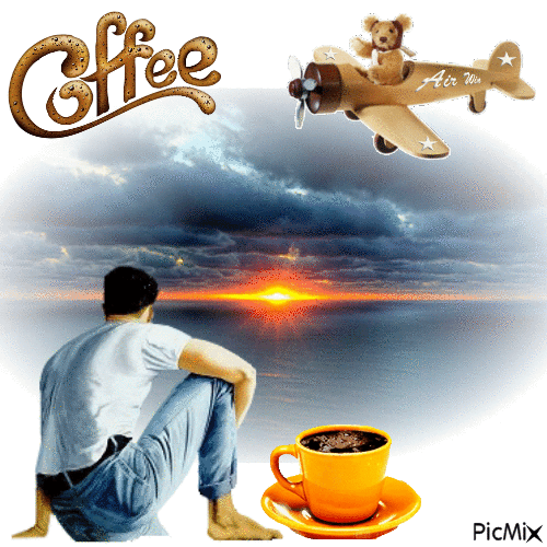 Coffee Cafe` - Animovaný GIF zadarmo