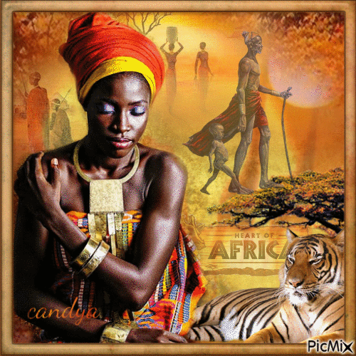 L'Afrique et ses habitants - Besplatni animirani GIF
