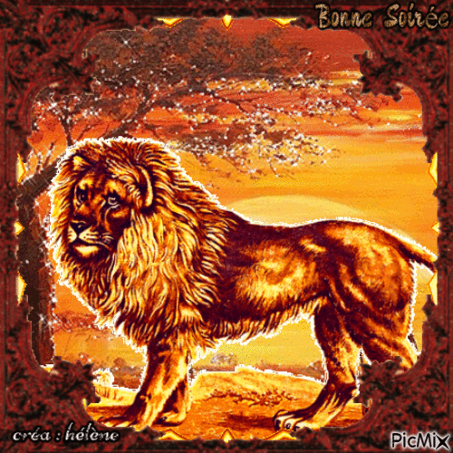 " Lion " - Free animated GIF