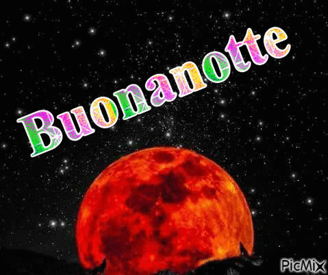 Buonanotte - Zdarma animovaný GIF