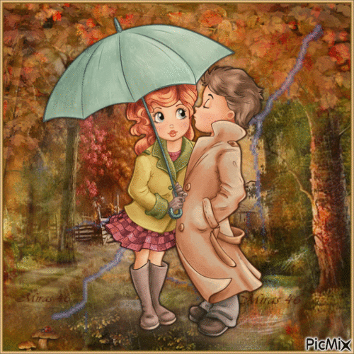 Autumn storm - Ingyenes animált GIF