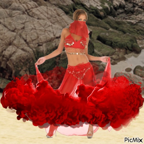 Red genie - png gratuito