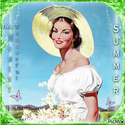 Summer, this wonderful moment - Free animated GIF