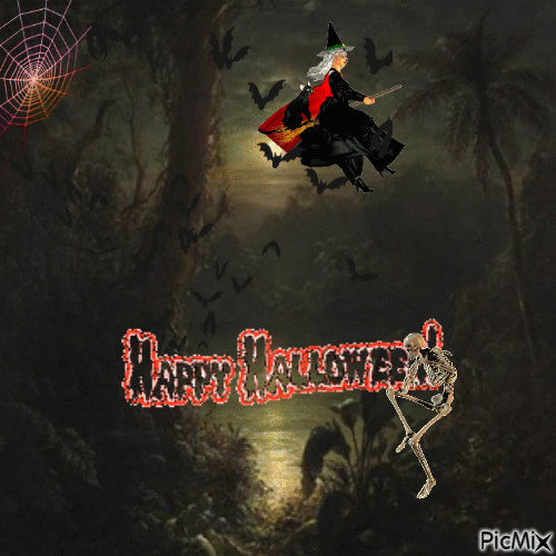 Happy Halloween - GIF animate gratis