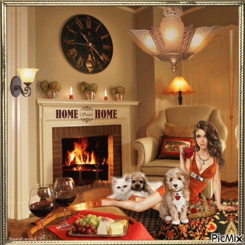 Home sweet home - Darmowy animowany GIF