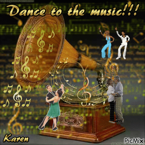 Dance to the music!!! - Δωρεάν κινούμενο GIF