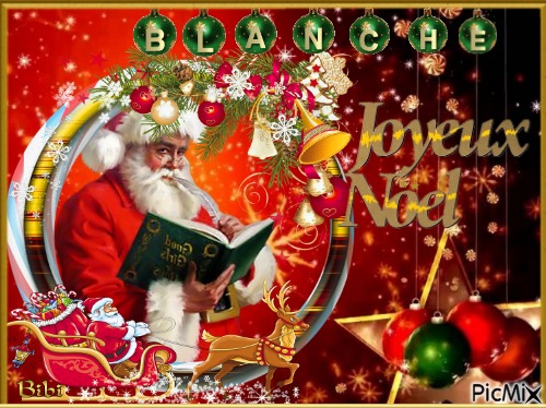 Joyeux Noël Blanche - zdarma png