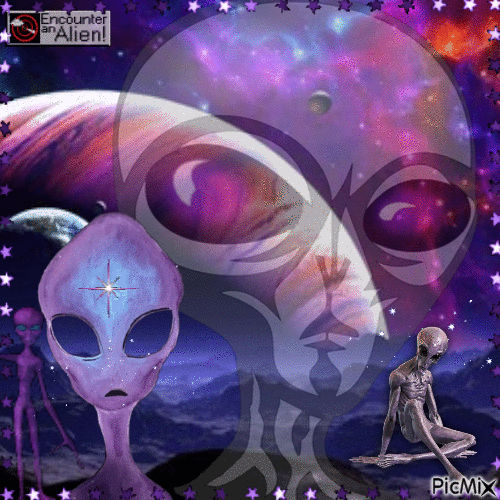 alien - Gratis animerad GIF