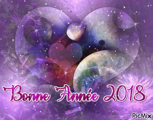 bONNE ANNEE COEUR - 無料のアニメーション GIF