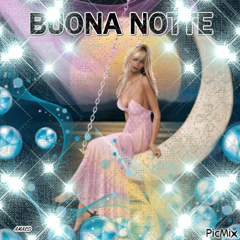 BUONA NOTTE - Бесплатни анимирани ГИФ