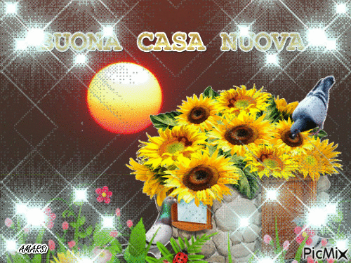 BUONA CASA NUOVA - Bezmaksas animēts GIF
