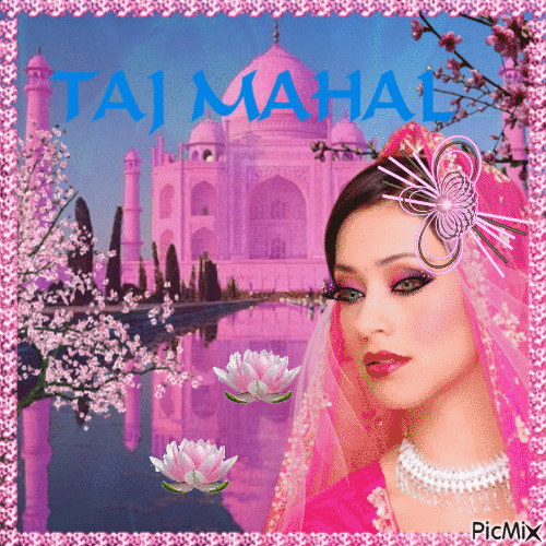 Le Taj Mahal ( - Animovaný GIF zadarmo