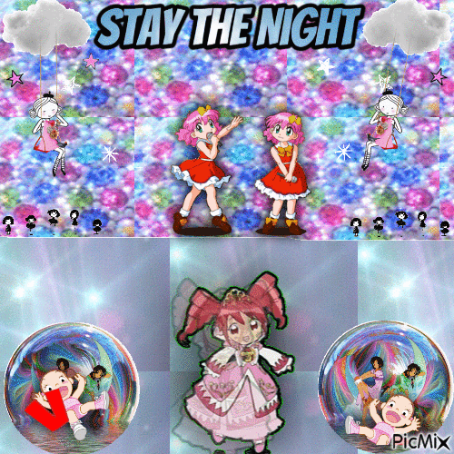Night of Staying - GIF animado gratis