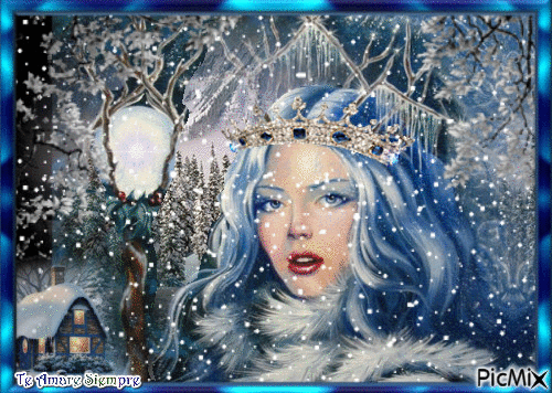 La Reine des neiges - Gratis animerad GIF