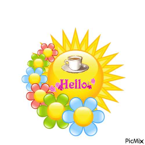 hello - 無料のアニメーション GIF