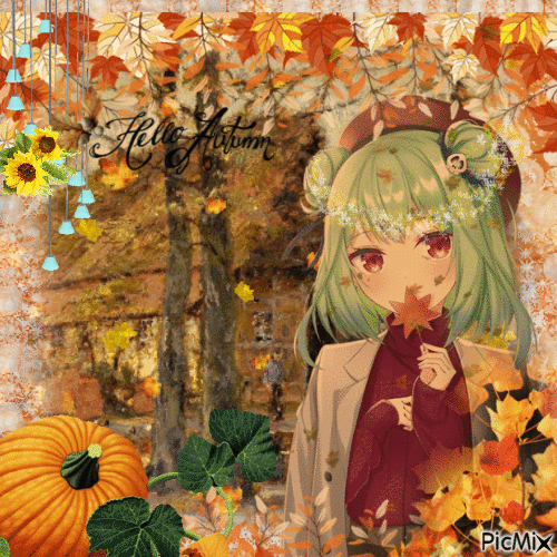 Russia Autumn Card - Gratis animerad GIF