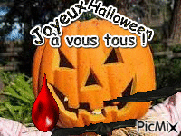 Joyeux Halloween ! - Бесплатни анимирани ГИФ