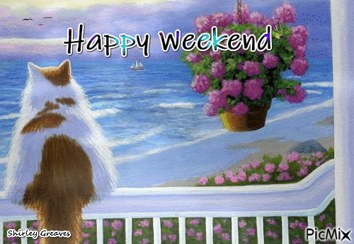 Happy Weekend - Gratis animerad GIF