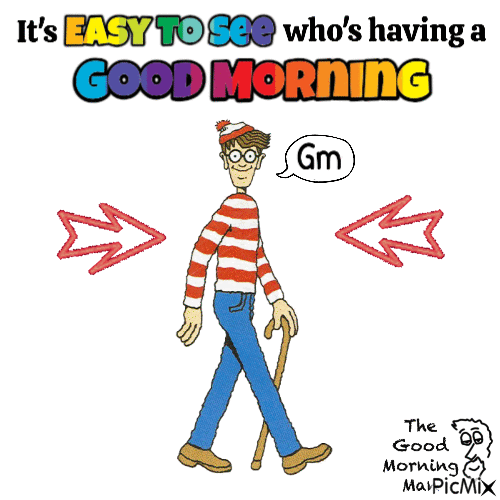 Here's Waldo - Free animated GIF