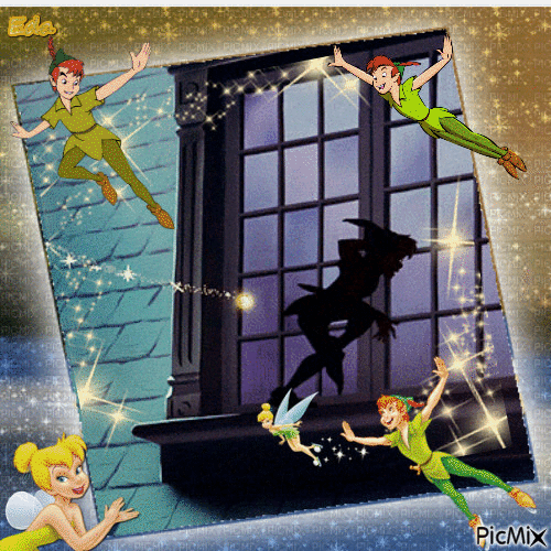 Peter Pan - Бесплатный анимированный гифка